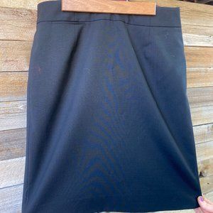 J. Crew Womens 4 Black Suit Skirt